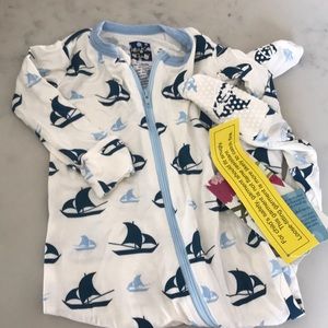 Kickee Pants footed Sleeper 12-18m